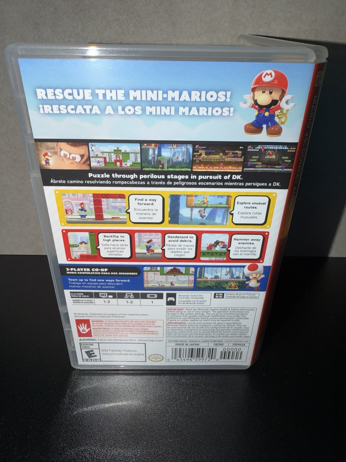 Mario VS Donkey Kong for Nintendo Switch