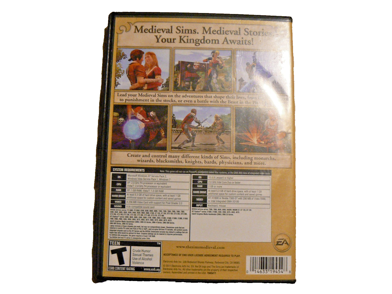 The Sims Medieval – Limited Edition – PC DVD-ROM – Complete & Authentic