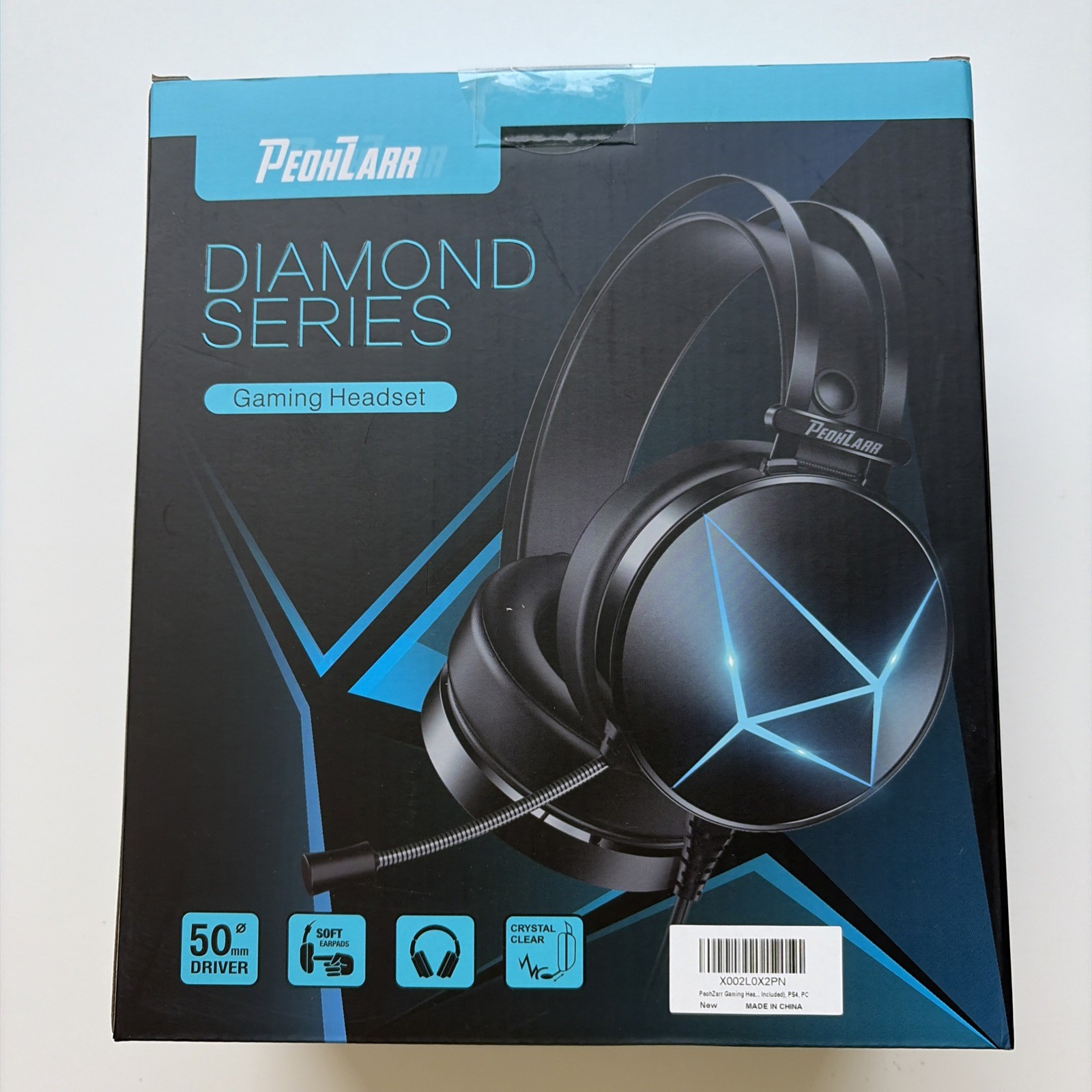 PeohZarr Wired Gaming Headset, Noise Cancelling Microphone, 3.5mm Audio Jack,