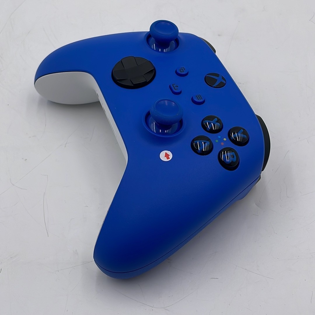 Xbox Wireless Gaming Controller Shock Blue for Xbox, Windows, Android/iOS – READ