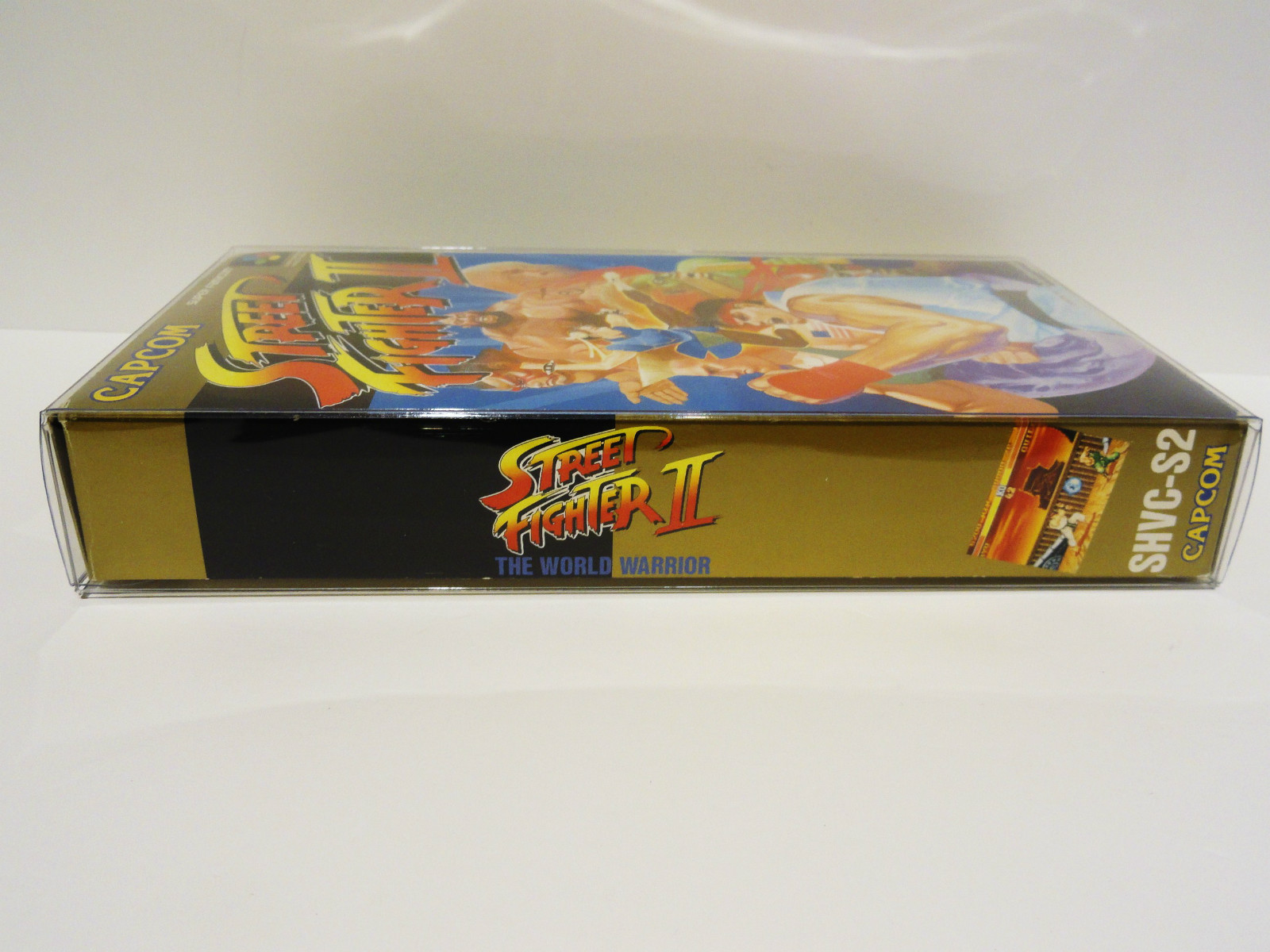 10 Box Protectors For SUPER FAMICOM Video Games Clear Display Cases SFC CIB