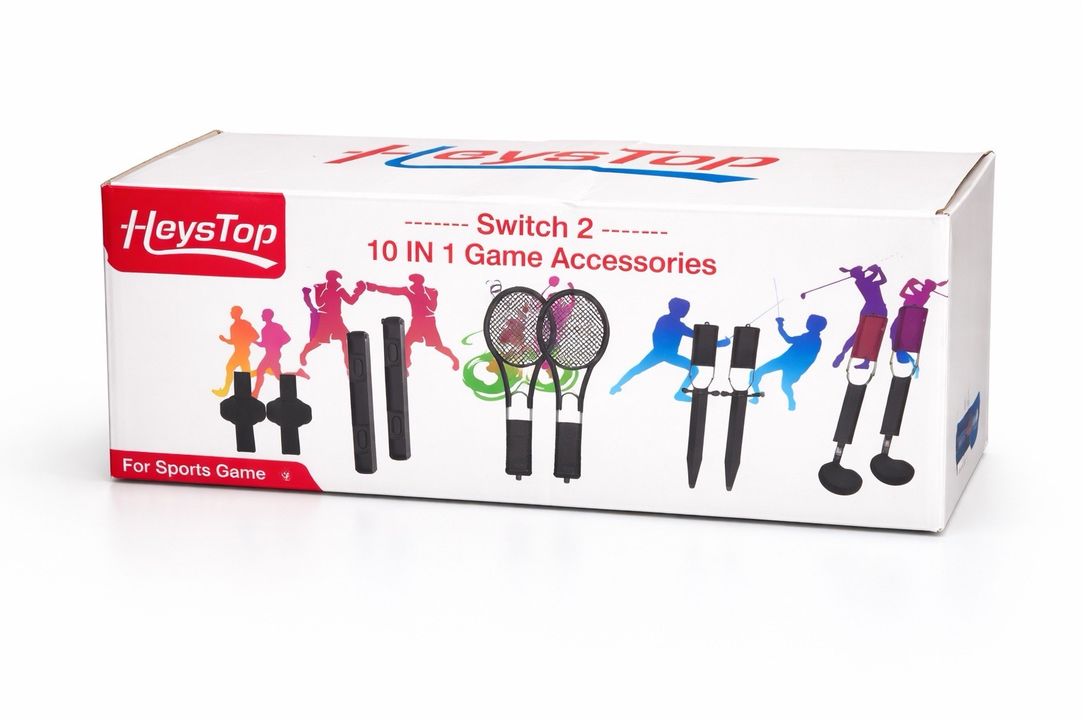 HEYSTOP Sports 10 in 1 Family Sports Accessories Kit for Nintendo Switch 2 Games