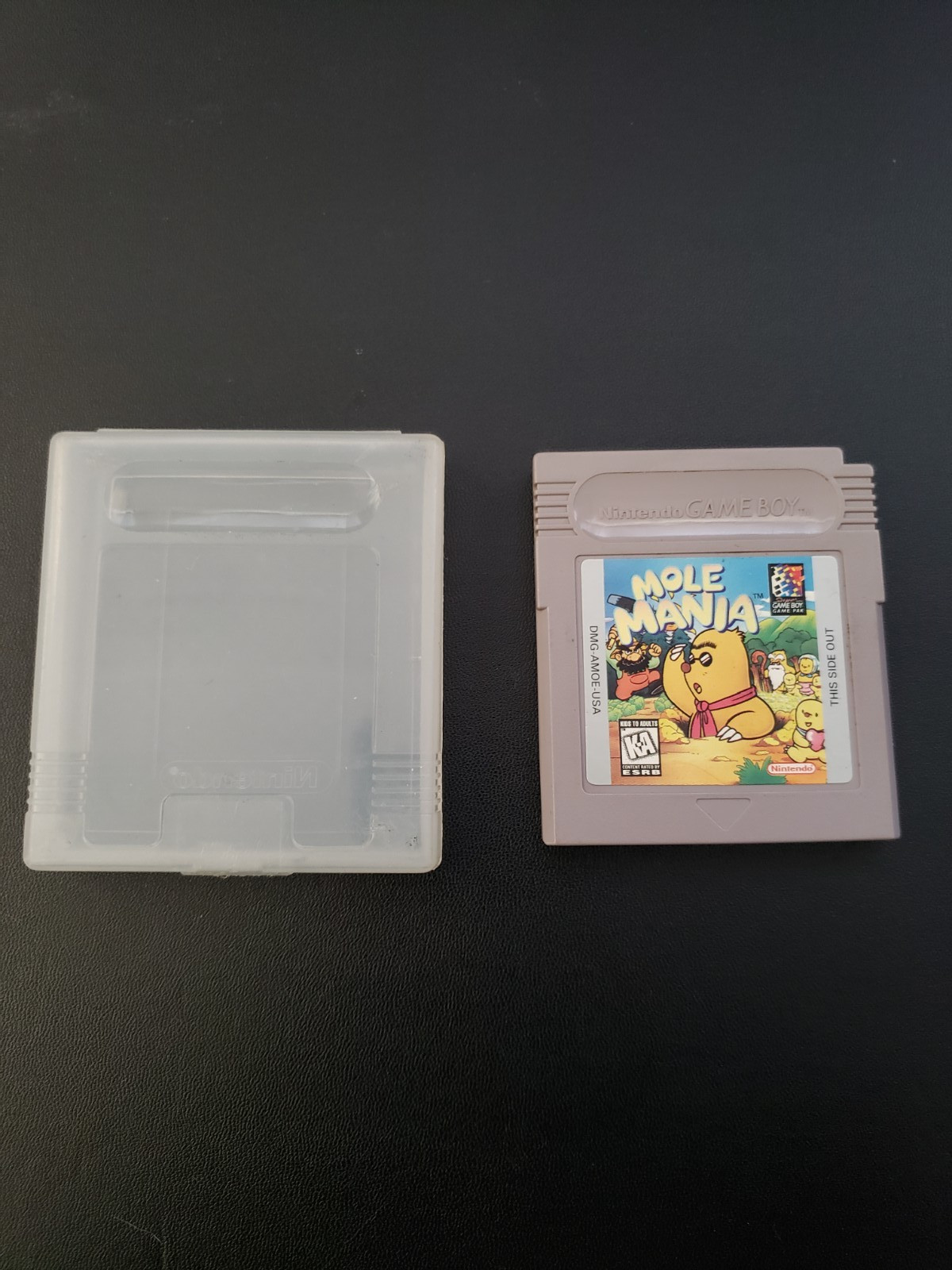 MOLE MANIA FOR NINTENDO GAME BOY, WITH CASE DMG-AMOE-USA
