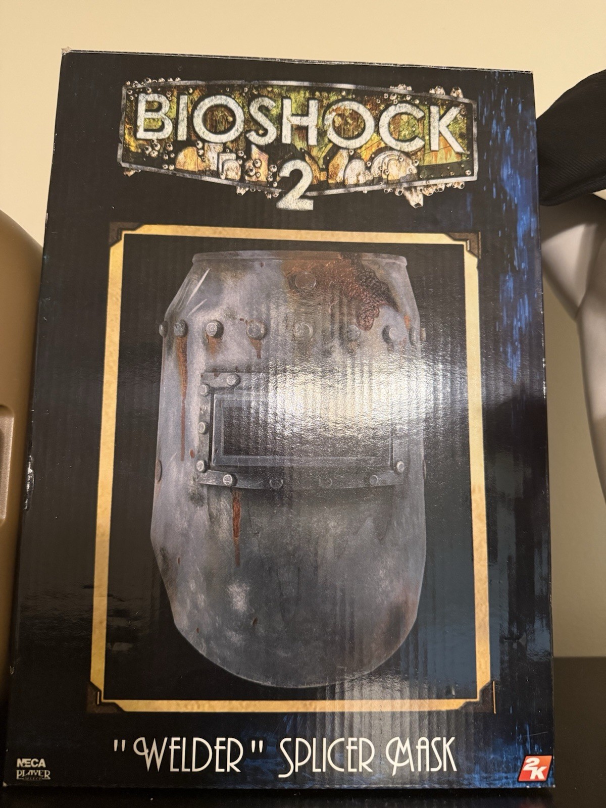 NECA Welder Splicer Mask BioShock 2 Collectible *open box*