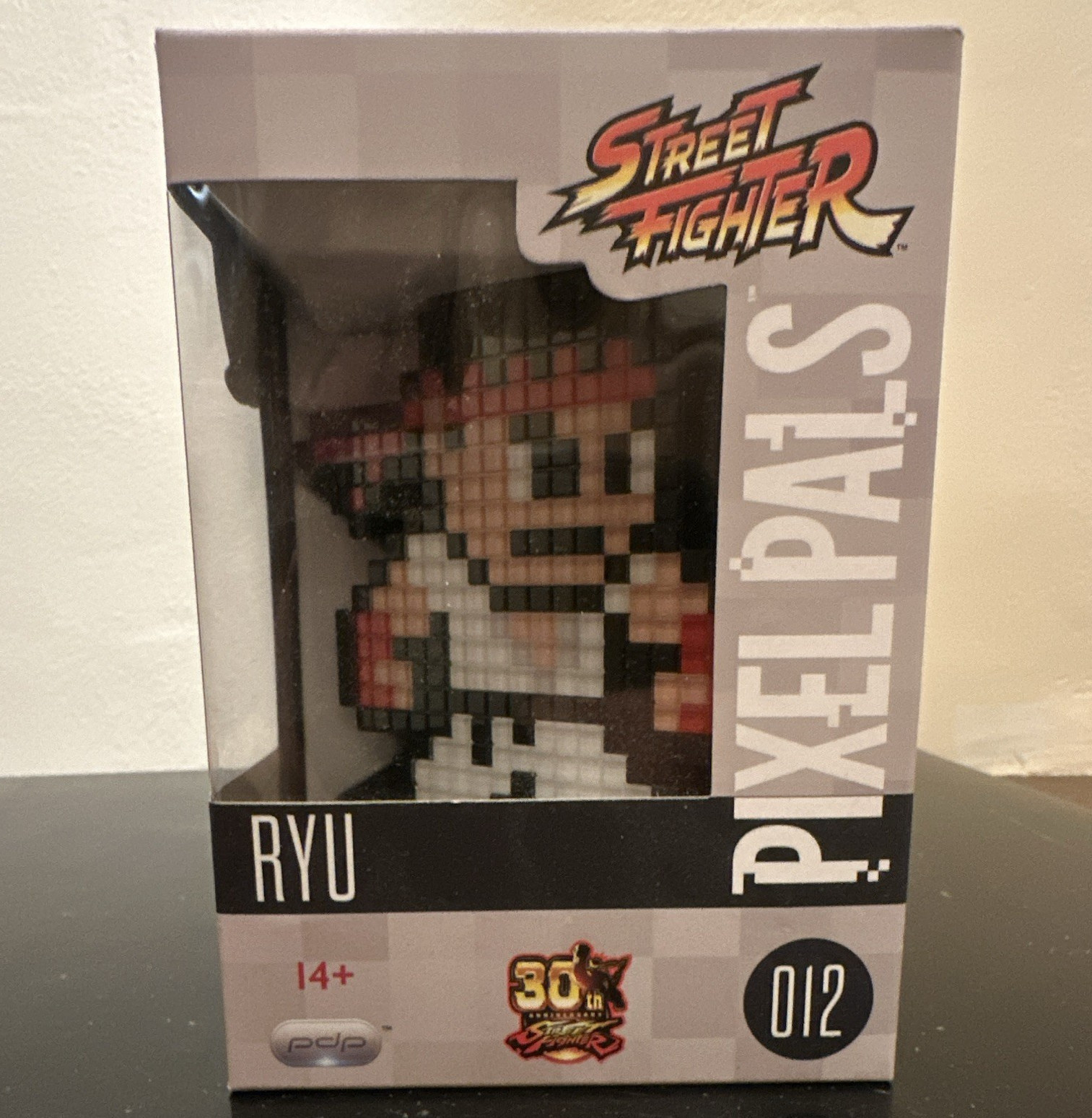 PDP Pixel Pals Street Fighter Ryu 012 Light Up Boxed Collectible Figure (2017)