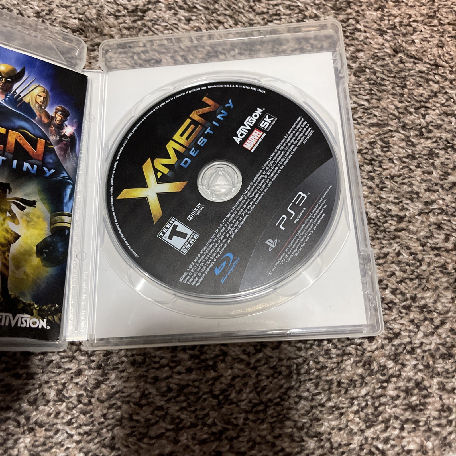 X-Men Destiny – Sony Playstation 3 Pristine Tested Authentic Tested Works Great