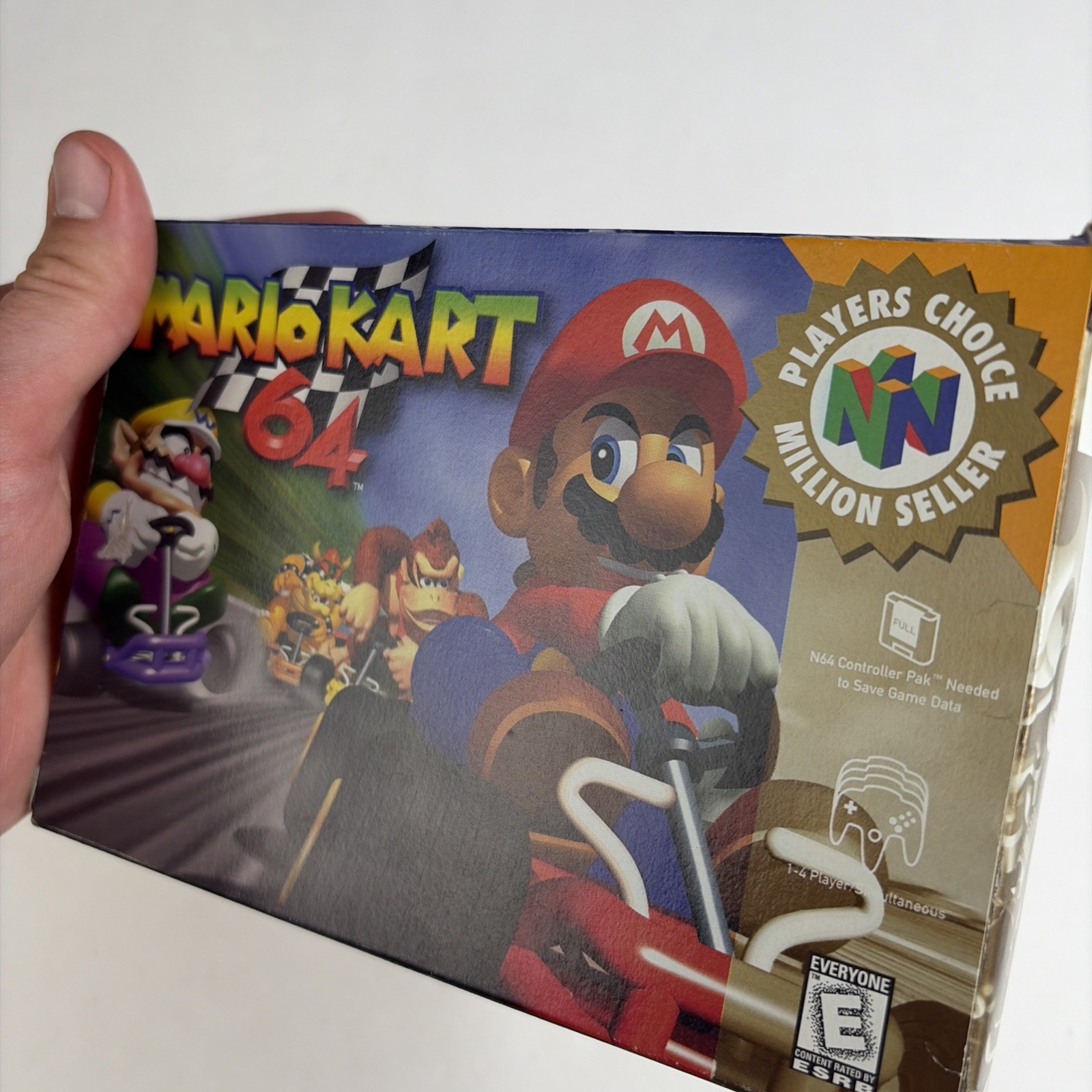 Mario Kart 64 (Nintendo 64 N64) In Original OEM Box Works Authentic