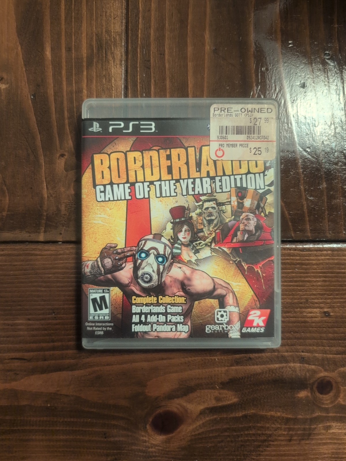 Borderlands — Game of the Year Edition PS3 SHIPS WITHIN 12 HOURS