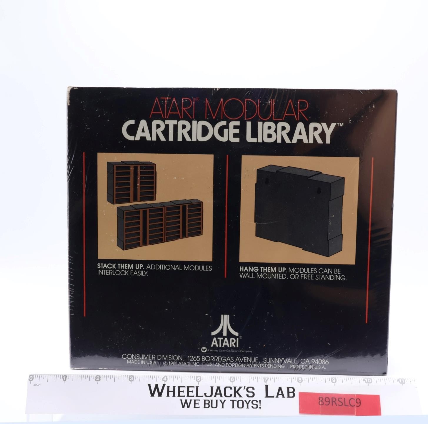 Atari Modular Cartridge Library Video Game Accessory 1981 NEW SEALED