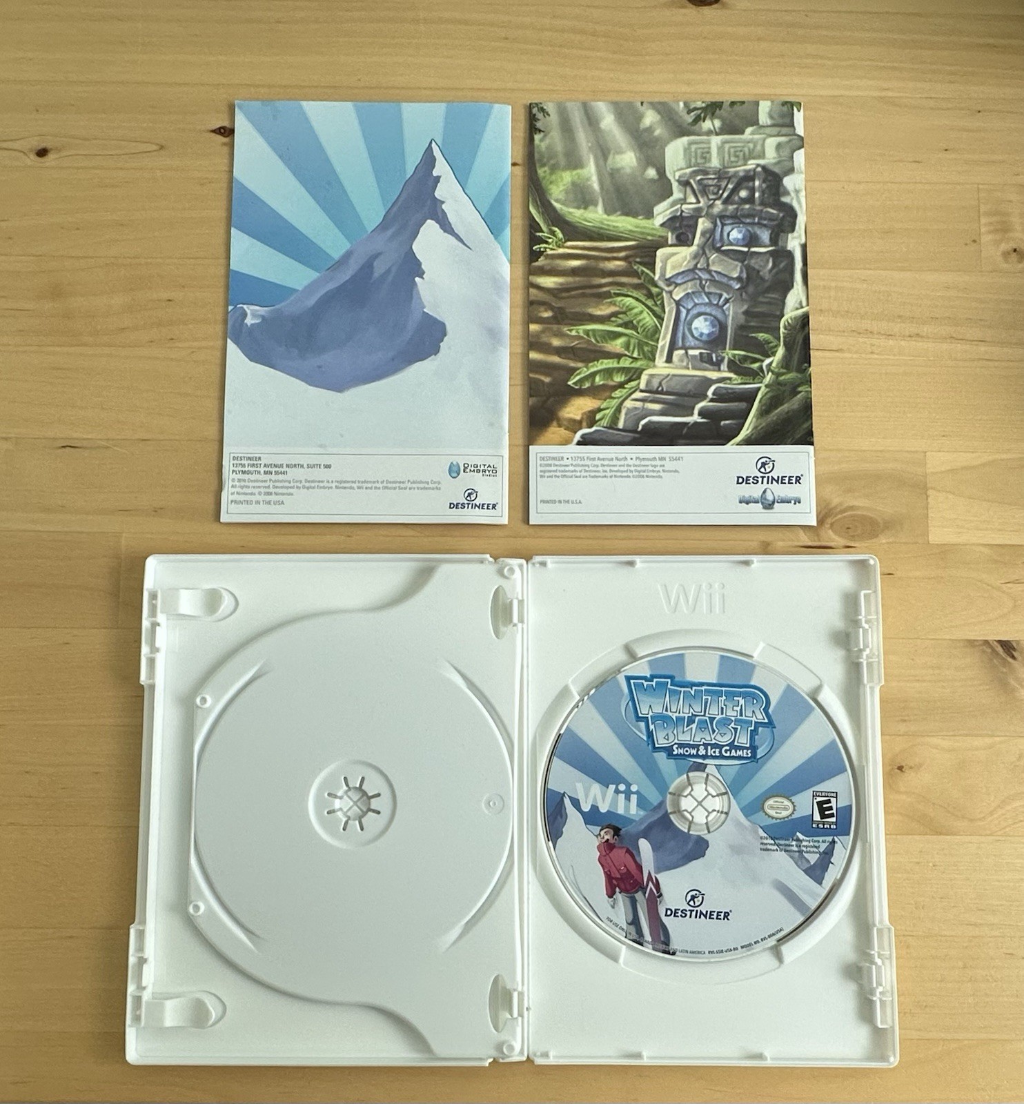 2 for 1 Power Pack x2 & Big Beach Sports Double Pack – Rare CIB Nintendo Wii Lot