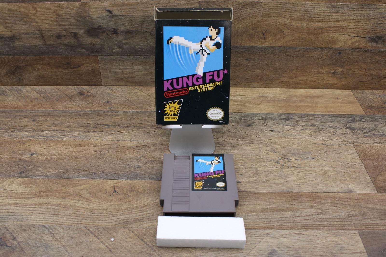 Kung Fu NES Nintendo Entertainment System Oval Seal Tested Rare