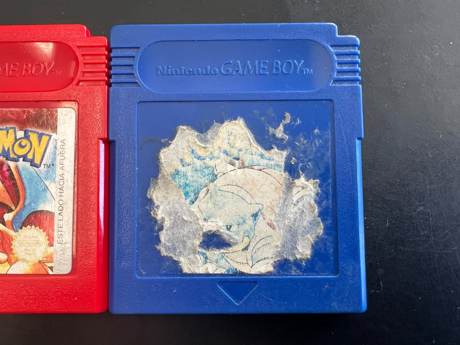 Pokemon Red , Blue, Yellow (Authentic French and Spanish Versions) Game Boy