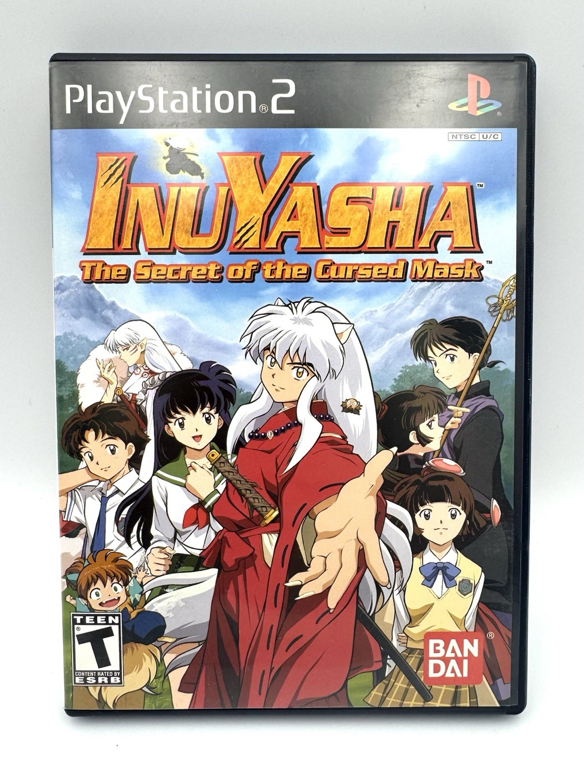 InuYasha The Secret of the Cursed Mask (PS2 Sony PlayStation 2) No Manual TESTED