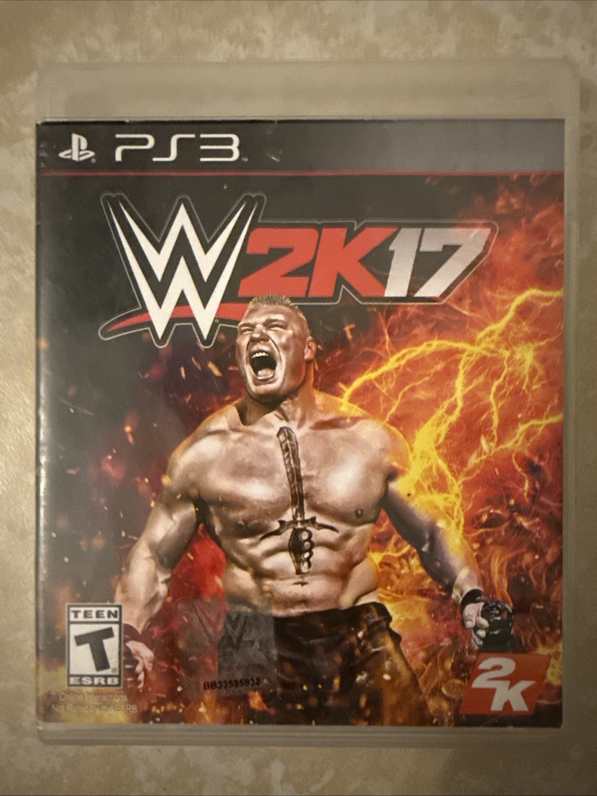 WWE 2K17 – Sony PlayStation 3 / Complete In Box / Tested