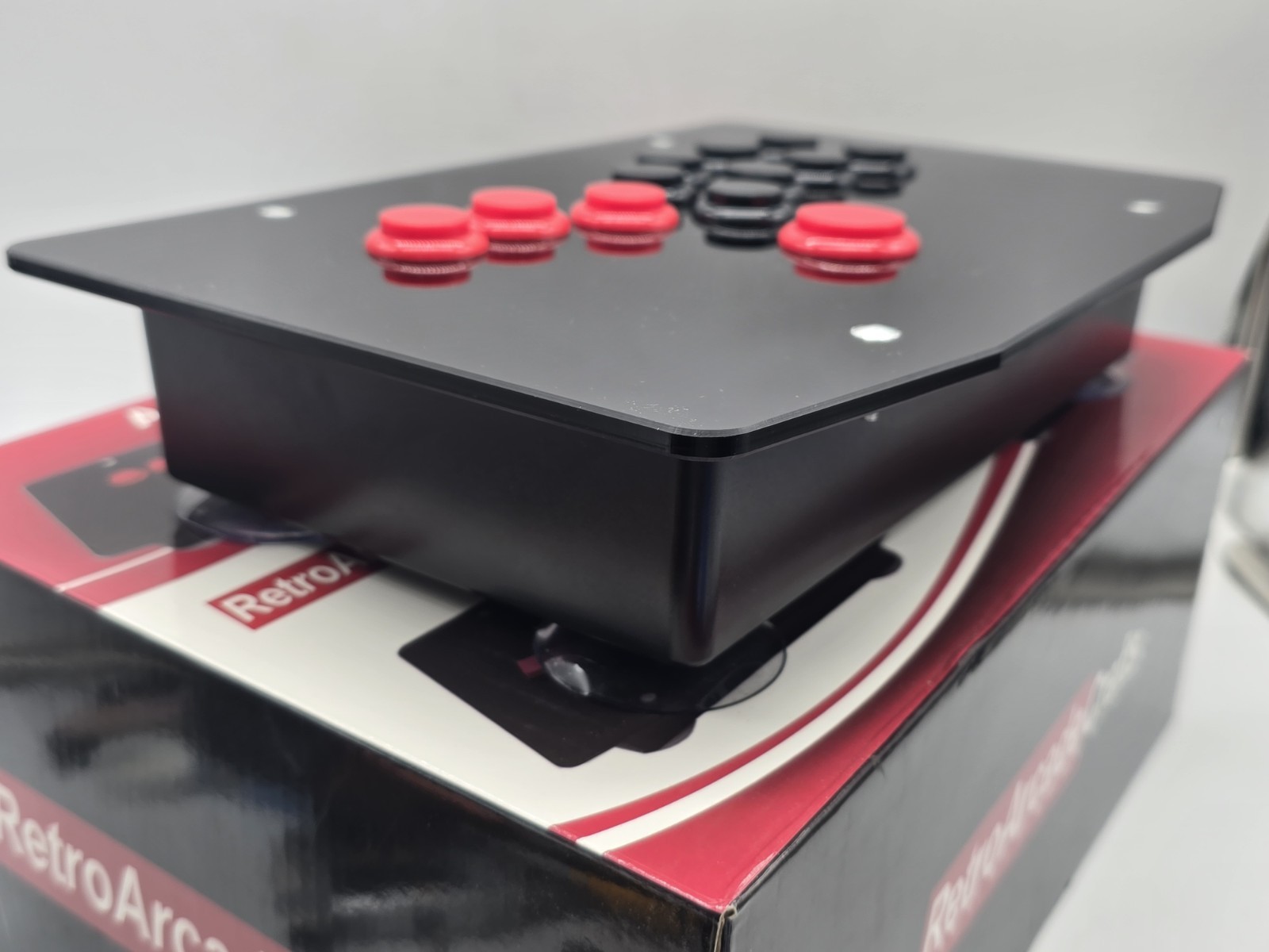 RAC-J500B All Buttons Arcade Fight Stick Game Controller Joystick For PC