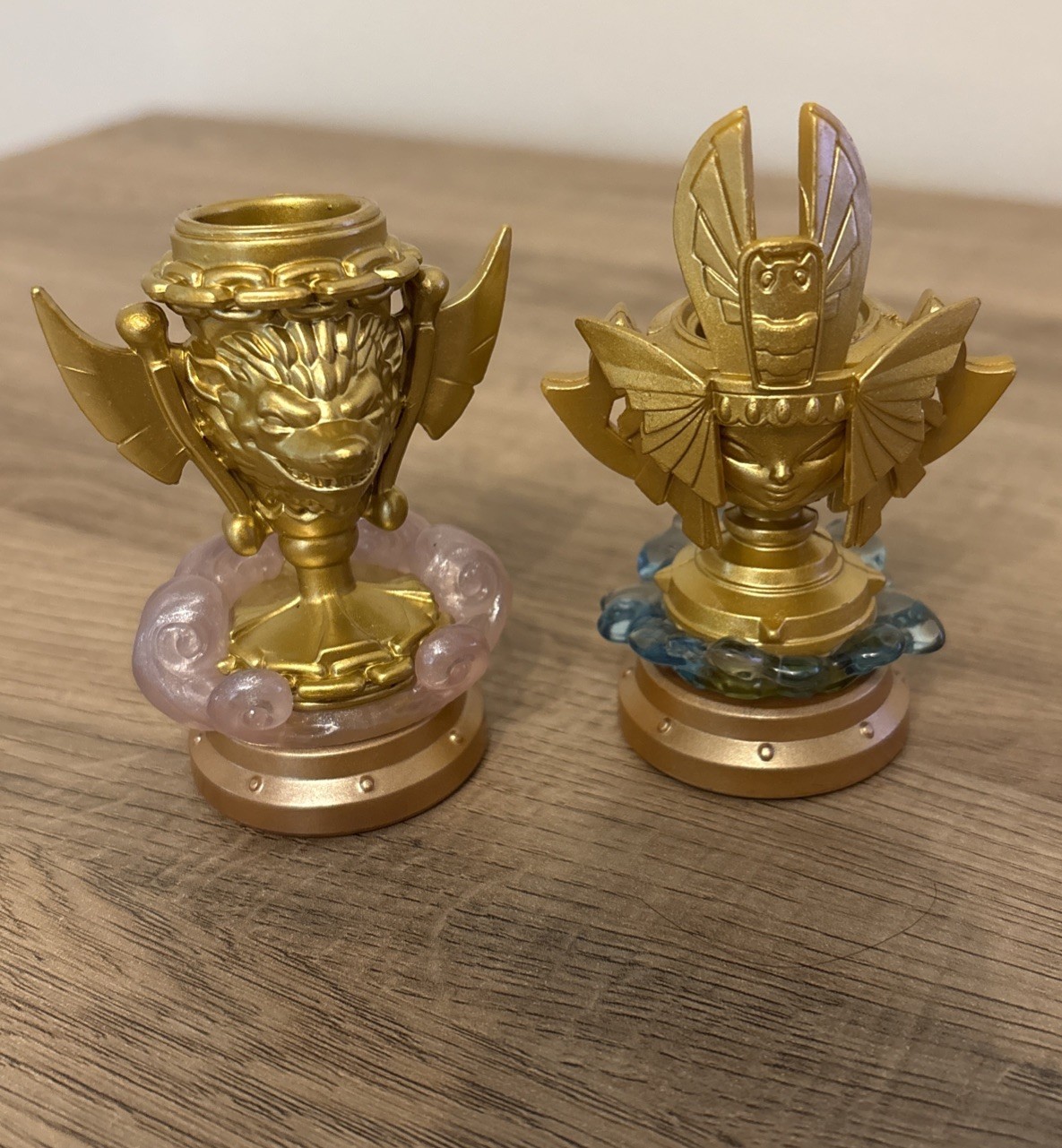 2015 Activision Skylanders Superchargers Golden Queen Sea & Sky Trophy Figures