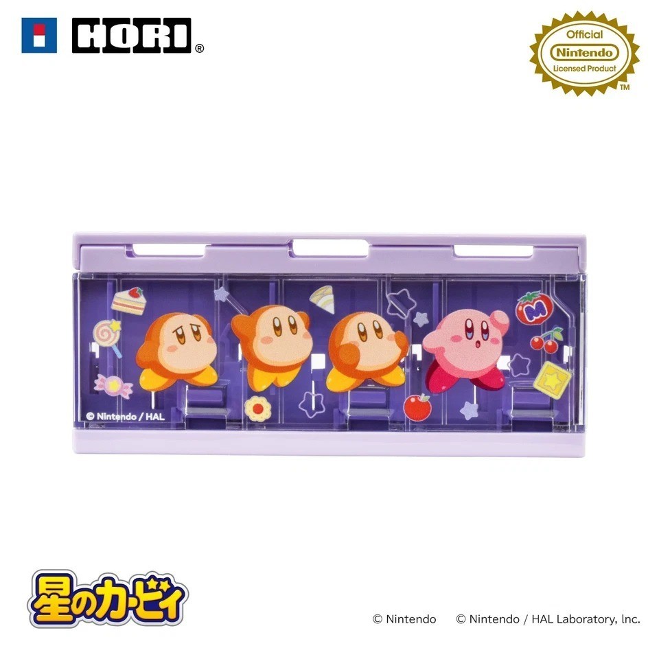 Kirby & Waddle Dee Push Card Case 6 for Nintendo Switch 2 HORI Japan Limited