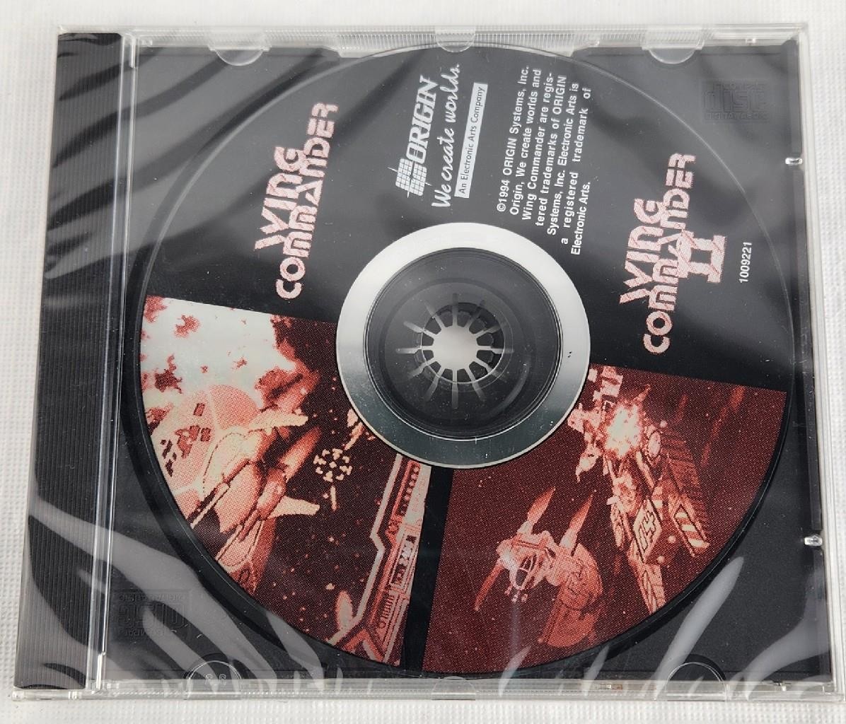 Wing Commander I/1 & II/2 PC 1990 Big Box Special CD-Rom Edition Game Complete