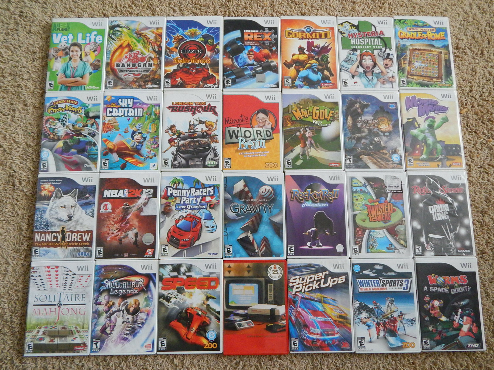 Nintendo Wii Games! You Choose from Selection! $5.95 Each! Buy 3 Get 4th Free!