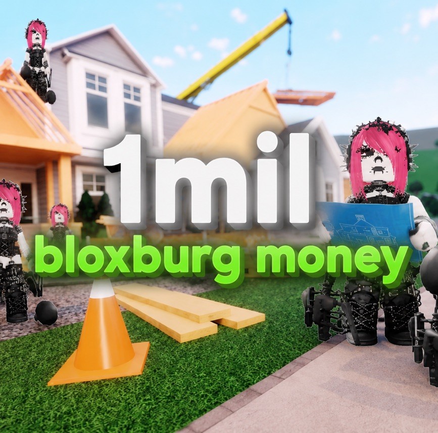 💰 1mil Bloxburg Cash 💸 | Same-day DELIVERY 🚚