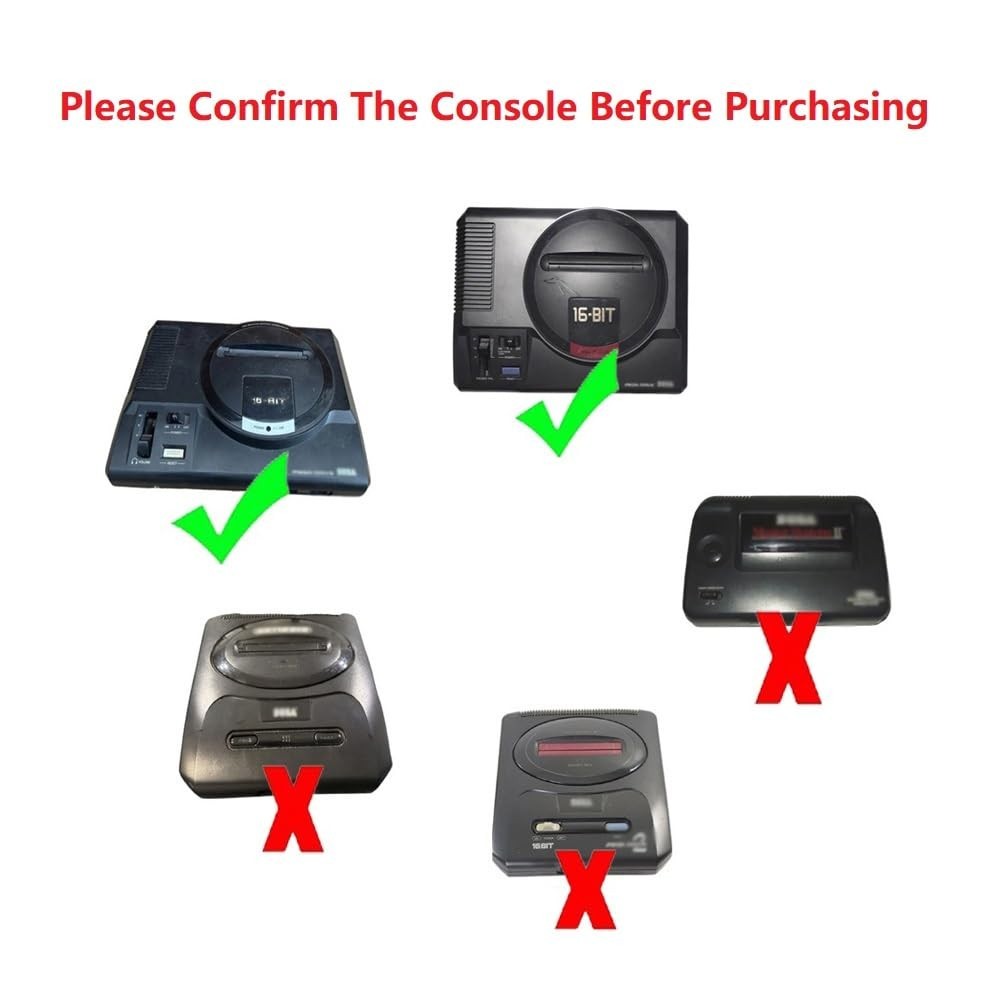 Indoor Use AV Composite Cable for Genesis 1 – Connect Retro Consoles to TV