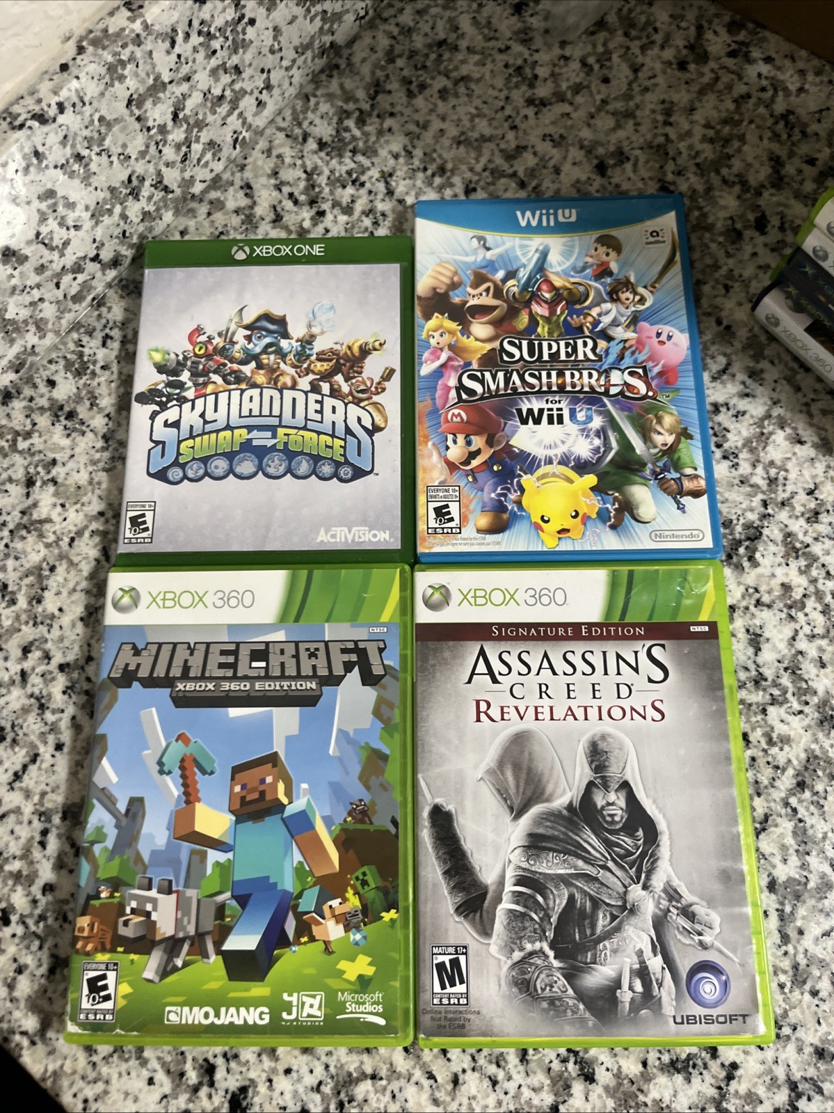 Lot of 60 Xbox 360 Nintendo Games – Heavily Scratched For Resurfacing