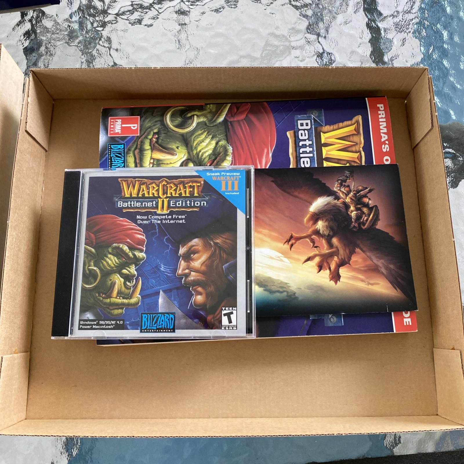 WarCraft II Battle Chest (Windows PC/Mac)Strategy Guide CIB-Big Box Edition READ