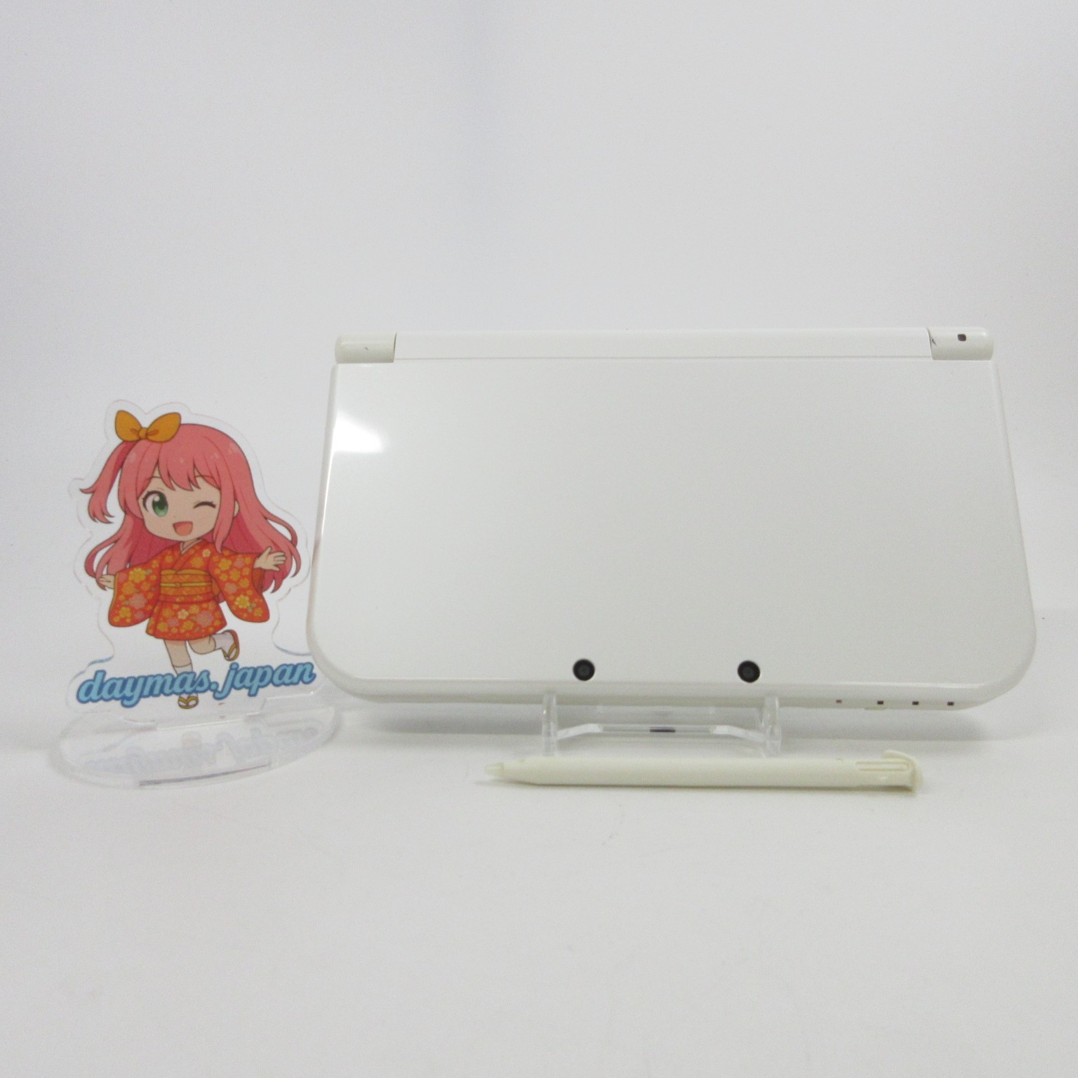 【Near Mint】Nintendo New 3DS LL XL Pearl White Console Only Japanese Ver. #DEN08