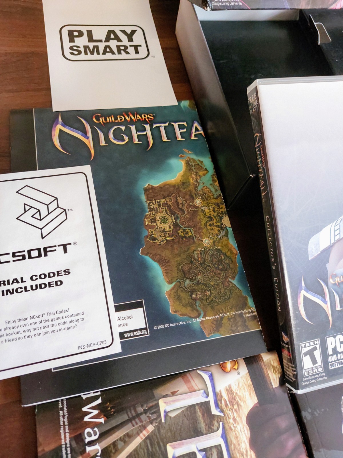 Guild Wars Nightfall Collector’s Edition