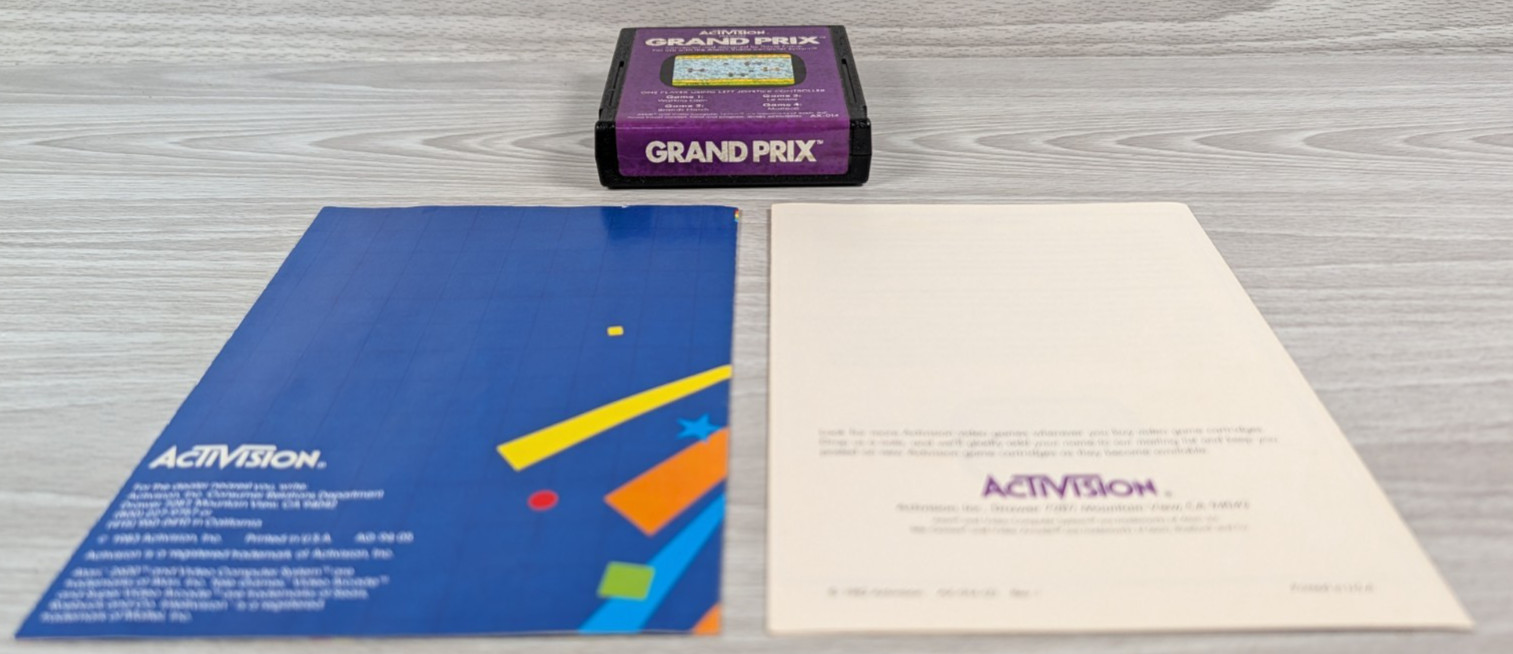 Atari 2600 Games Bundle Lot, CIB, Centipede, Grand Prix, Circus, Video Olympics