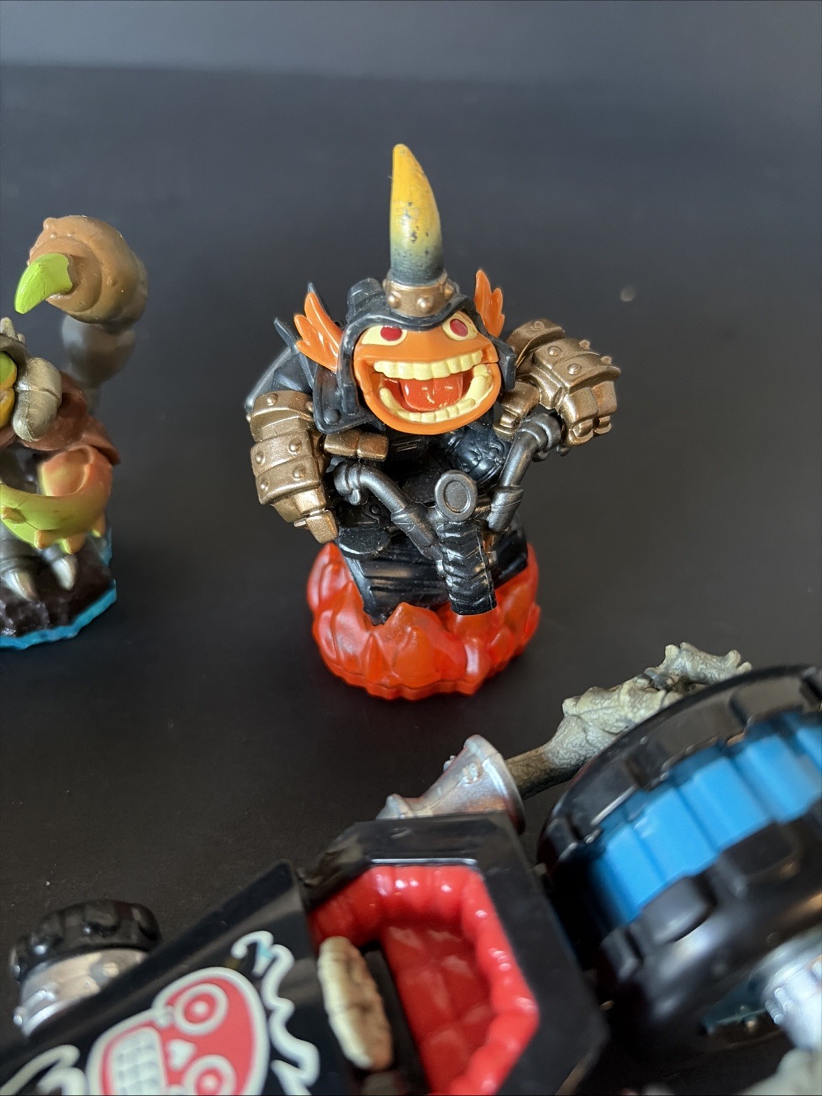 Skylanders Spyro’s Adventure Character Figures Lot of 3, & Two Vehicles