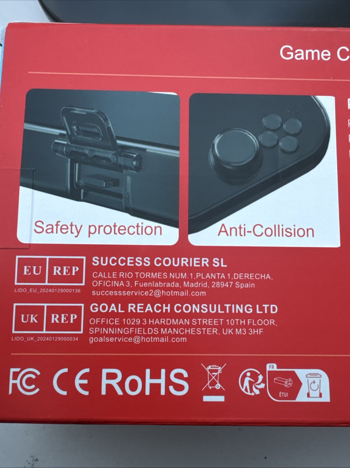 Game Console Protective Case Gagaking