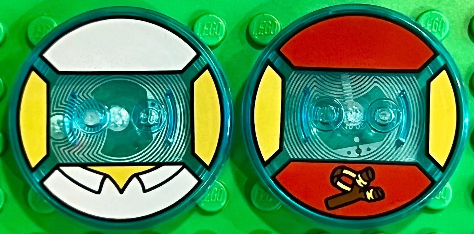 LEGO Dimensions Simpsons Disc Lot – Homer & Bart Tags 71202 71211 Retired
