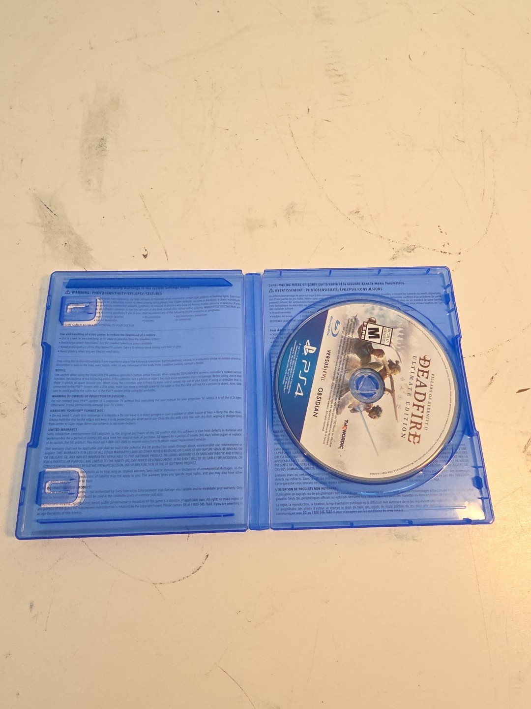 Pillars of Eternity II: Deadfire Ultimate edition PS4 Tested Free Shipping