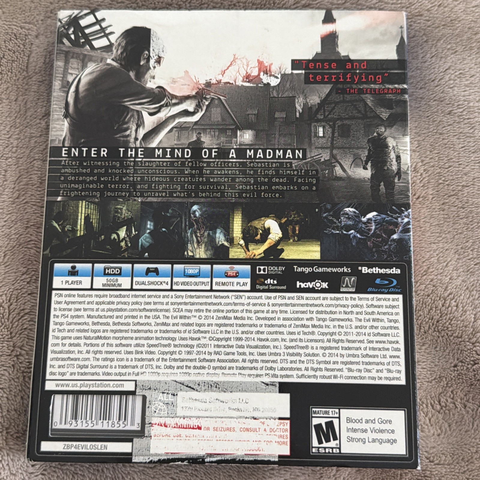 Evil Within (Sony PlayStation 4, 2014)