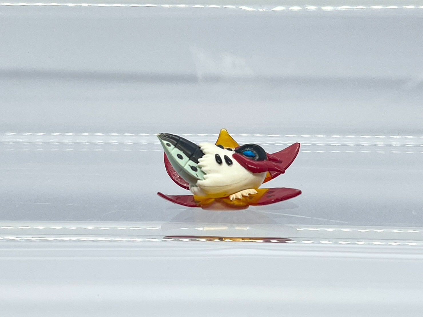 Pokemon Clipping Volcarona Clear Figure Collection Bandai Toy Japan B158