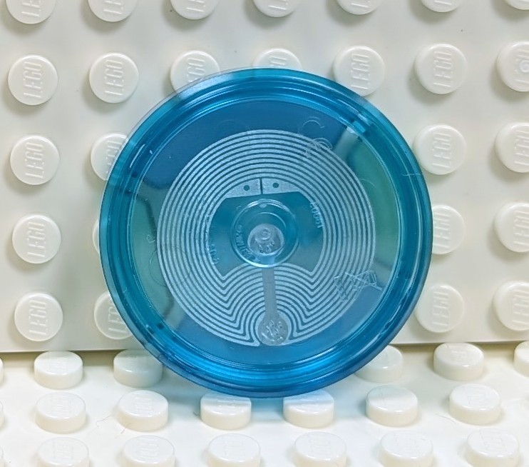 Genuine LEGO Dimensions Krusty NFC Toy tag base (from The Simpsons set #71227)