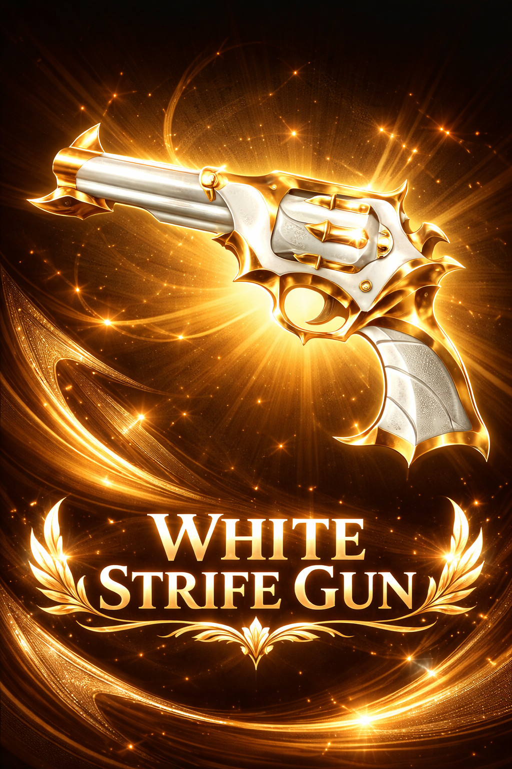 White strife gun MVSD Murderers VS Sheriff Duels – gun