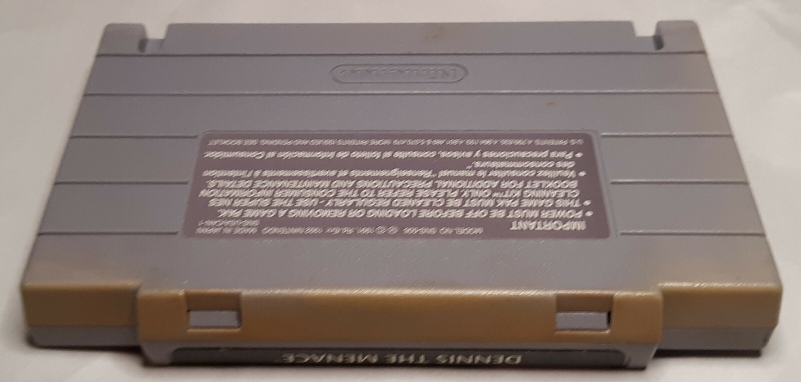 Dennis The Menace (Super Nintendo Entertainment System, 1993)
