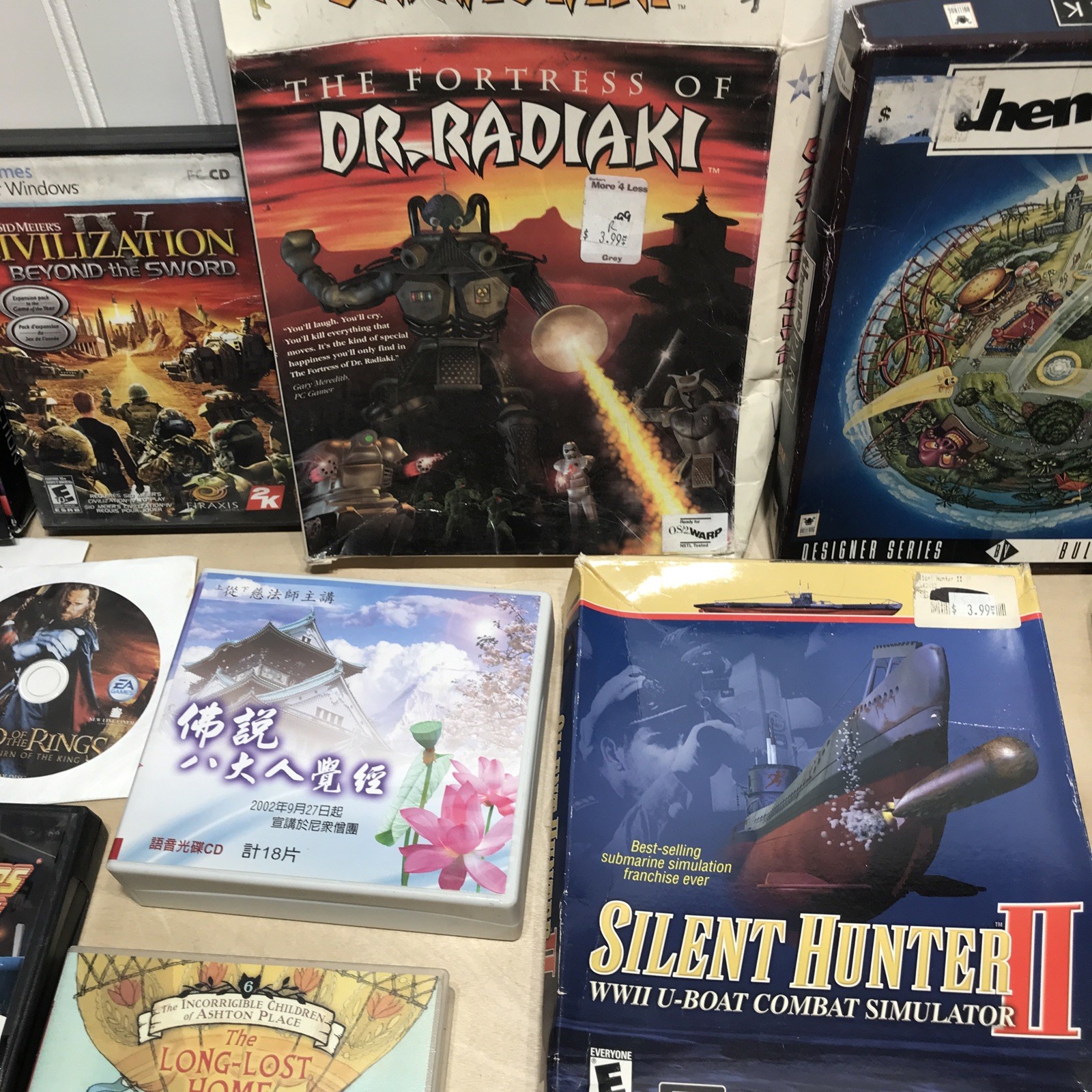 Lot Of PC Games Excellent Condition Vintage Windows 95 CD Rome