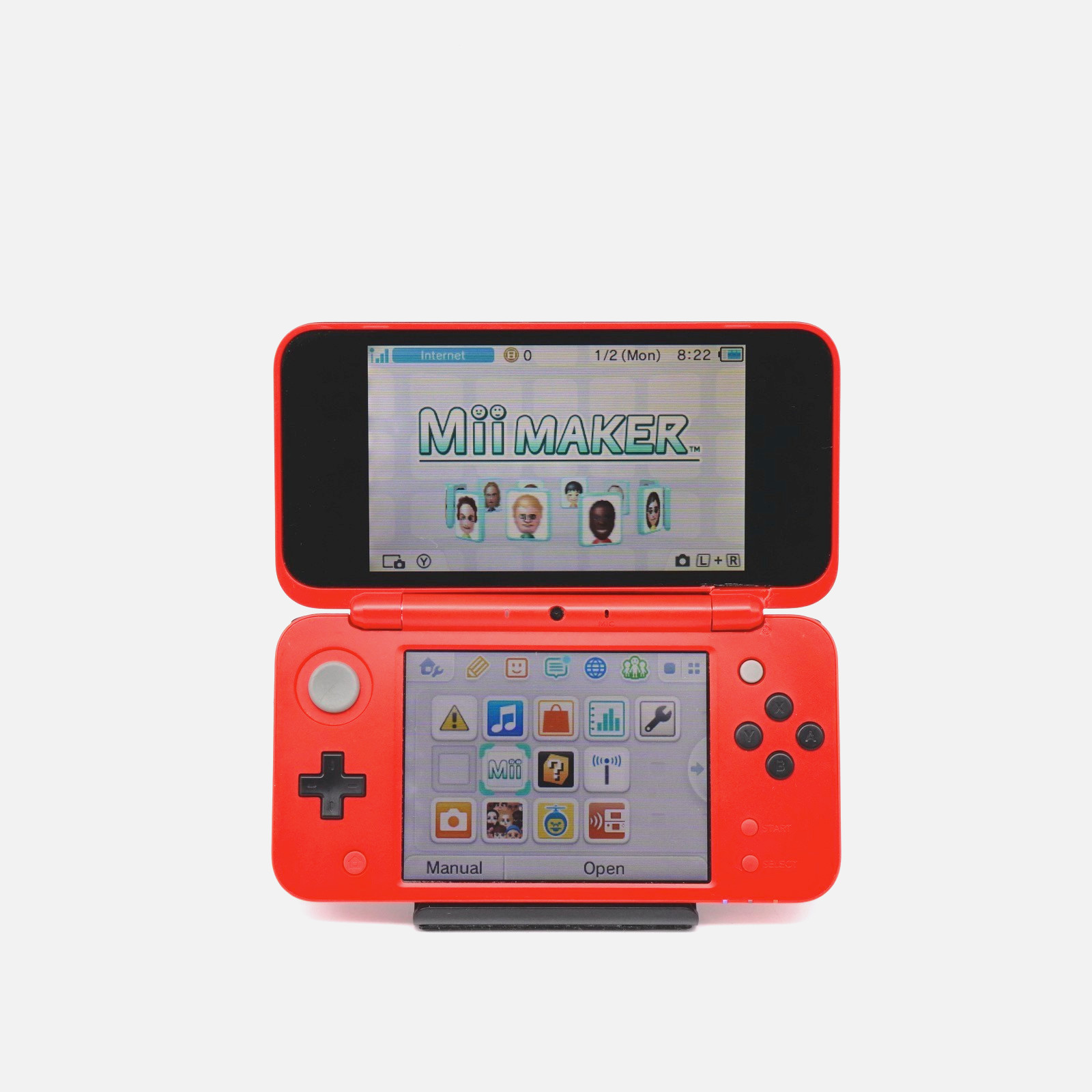 Nintendo “New” 2DS XL LL Console Pokemon Pokeball Edition + extras (USA Seller)