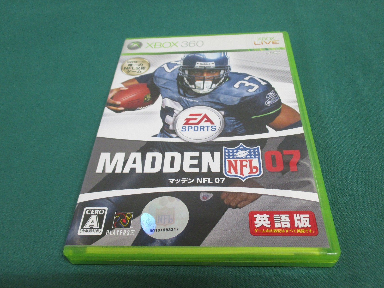 Xbox360 — MADDEN NFL 07 — JAPAN. GAME. Work. 48008