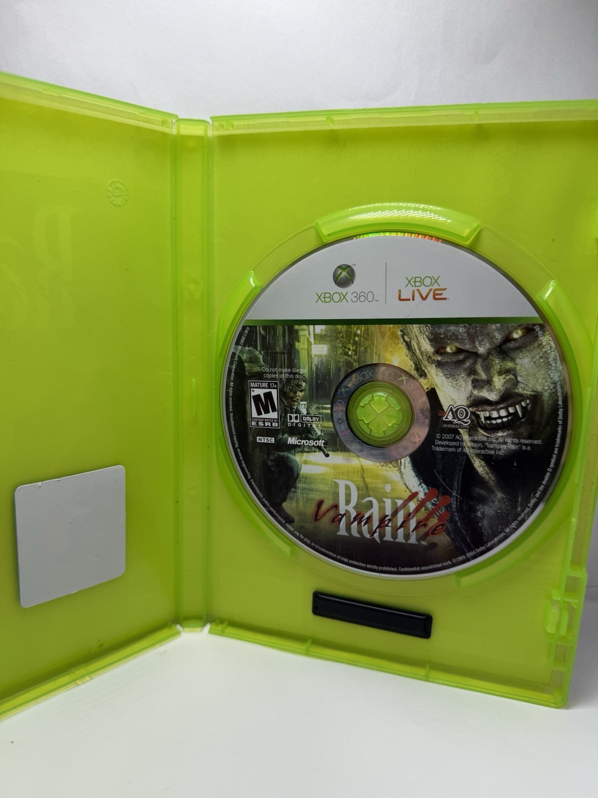 Lot Of 5 Xbox 360 Horror Resident Evil Condemned Vampire Games Tested Working
