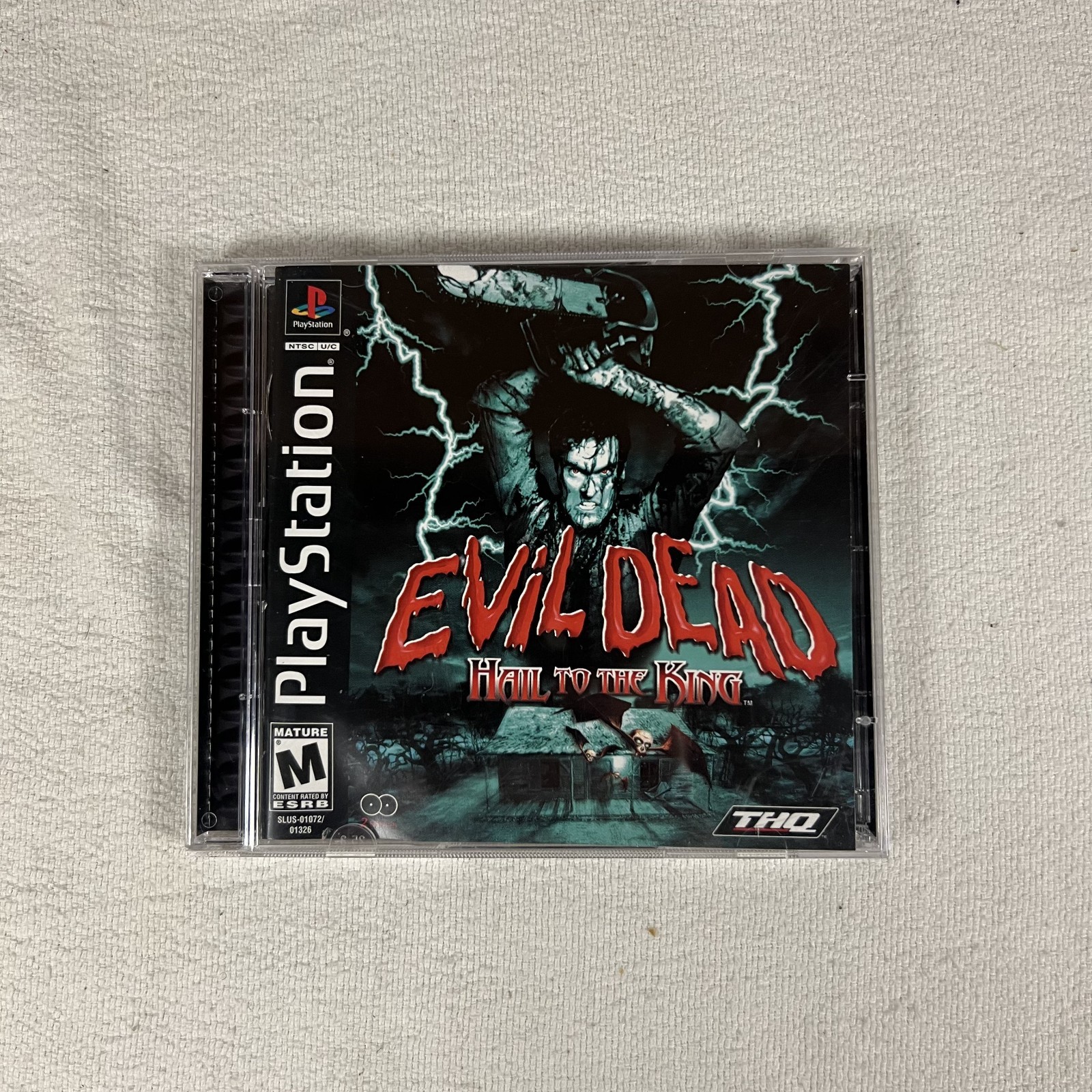 Evil Dead Hail to the King Sony PlayStation PS1 Video Game CIB Survival Horror