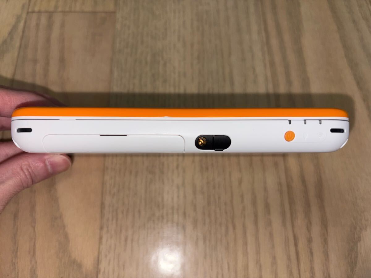 Mint – Nintendo 2DS LL Console – White × Orange w/Box Japanese Region Codes JP