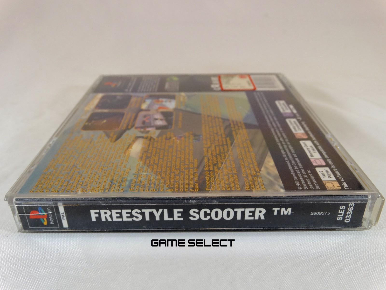 FREESTYLE SCOOTER Sony PlayStation 1/2/3 PAL EUR Italy Italian