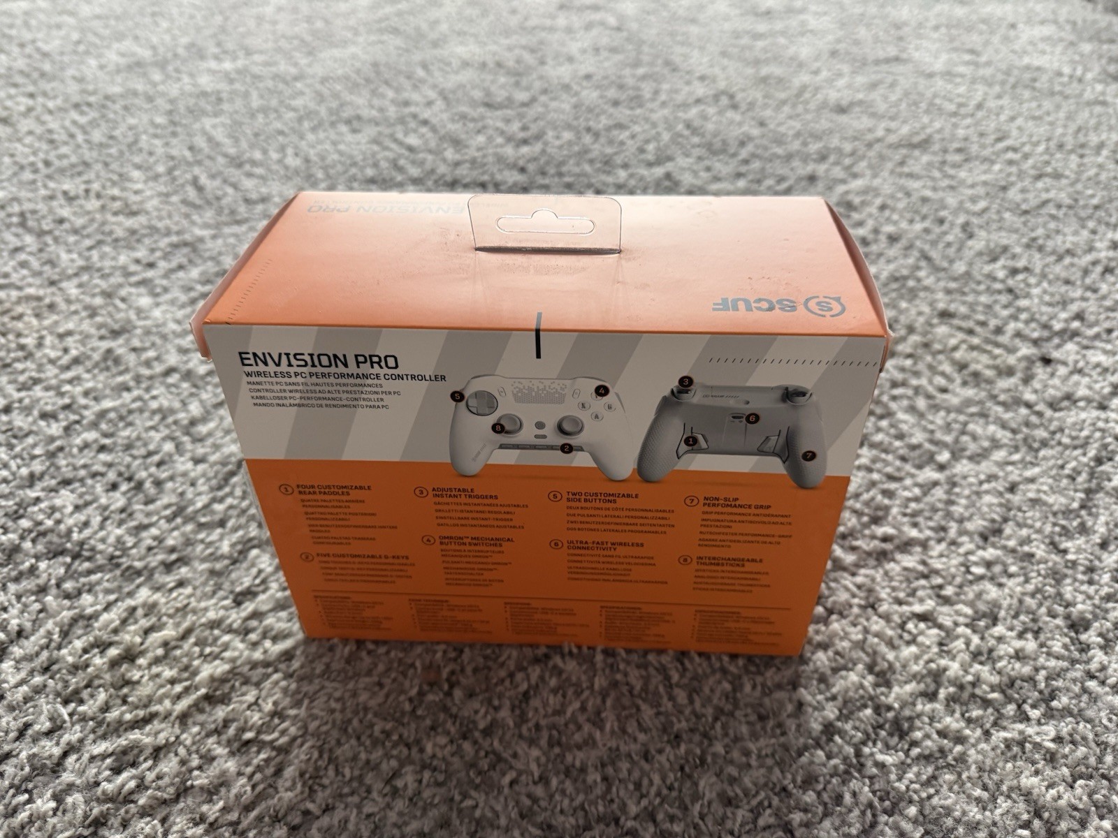 Scuf Envision Pro, Open Box, Used Good Condition, All Accessories Included