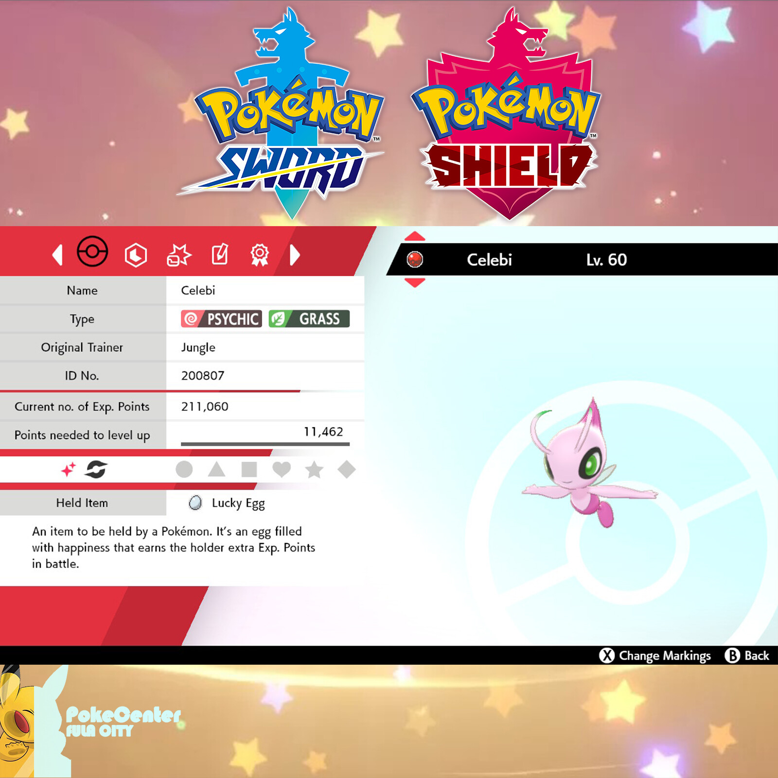 ✨ Shiny Celebi Event | Pokémon the Movie Coco | Sword & Shield | UNTOUCHED