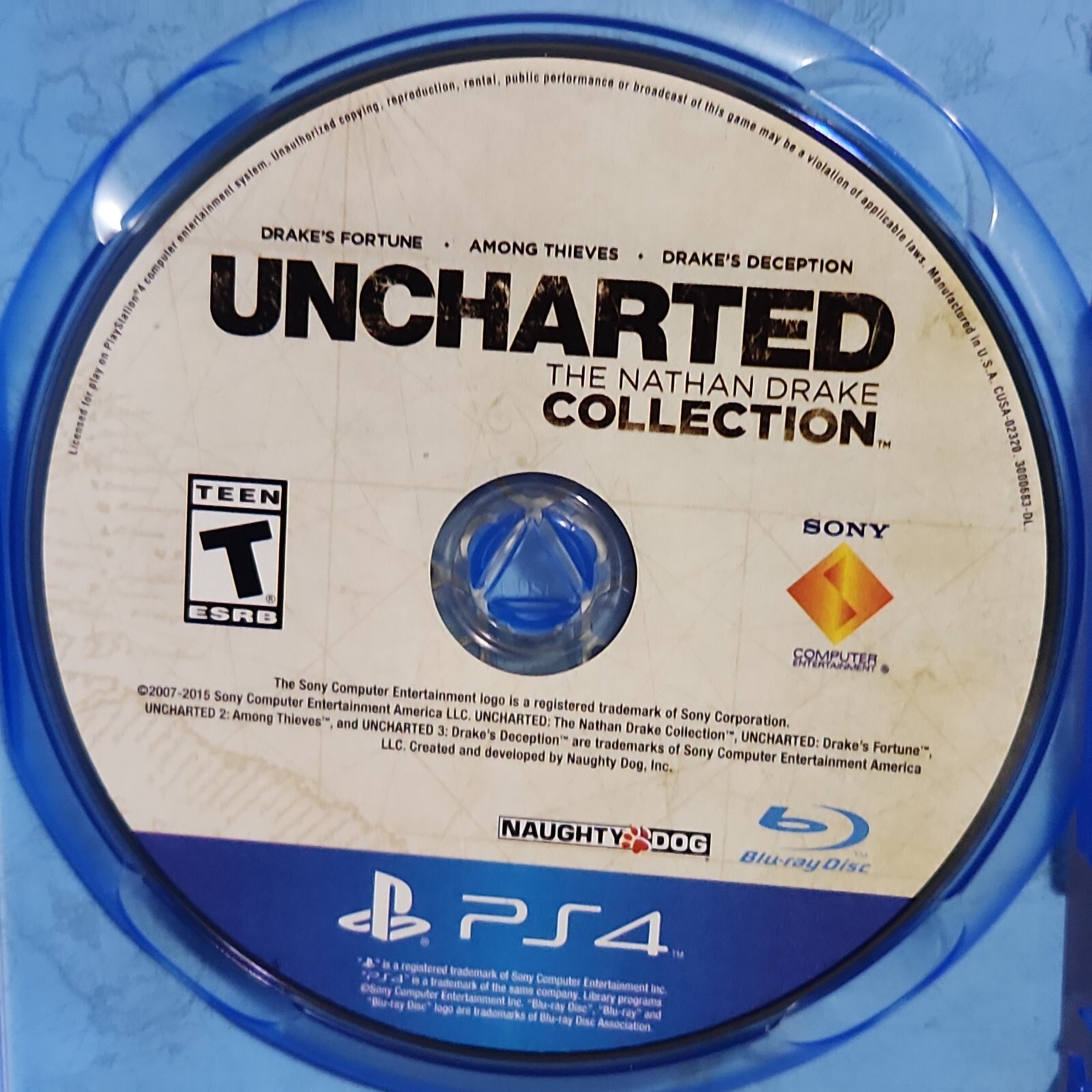 Uncharted The Nathan Drake Collection Playstation 4 PS4 Refurbished
