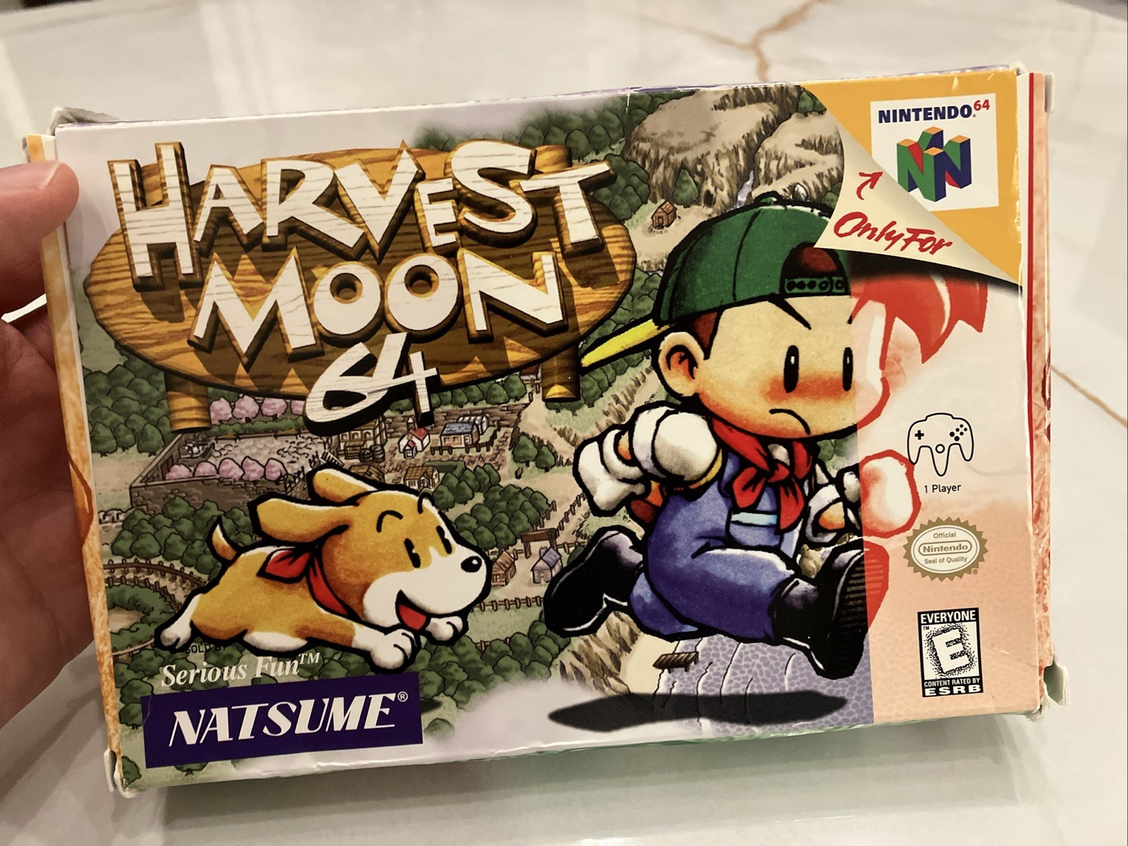 Harvest Moon 64 N64 Authentic CIB Complete W Manual & Registration Card Tested
